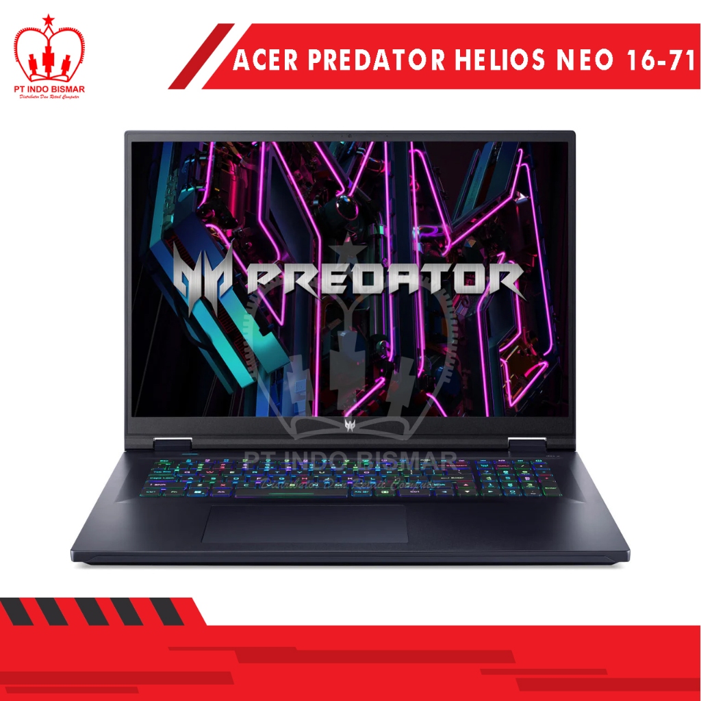 ACER Predator Helios Neo 16 Proc Intel i9 13900HX Win11 OHS (16" WQXGA IPS/RTX4060/1TB/16GB)