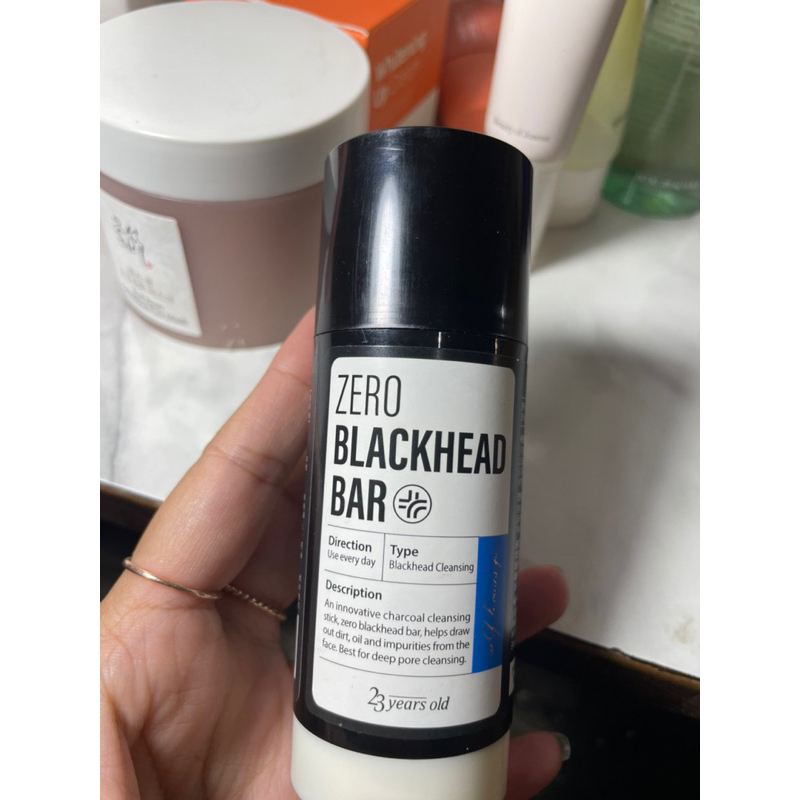 23years Old zero blackhead (preloved)