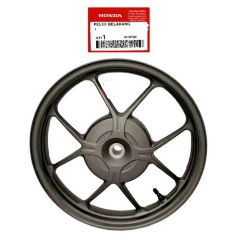 Velg Beat DELUXE ORIGINAL - Pelk Beat K1A Genio Ori pelek peleng velg Depan Belakang set