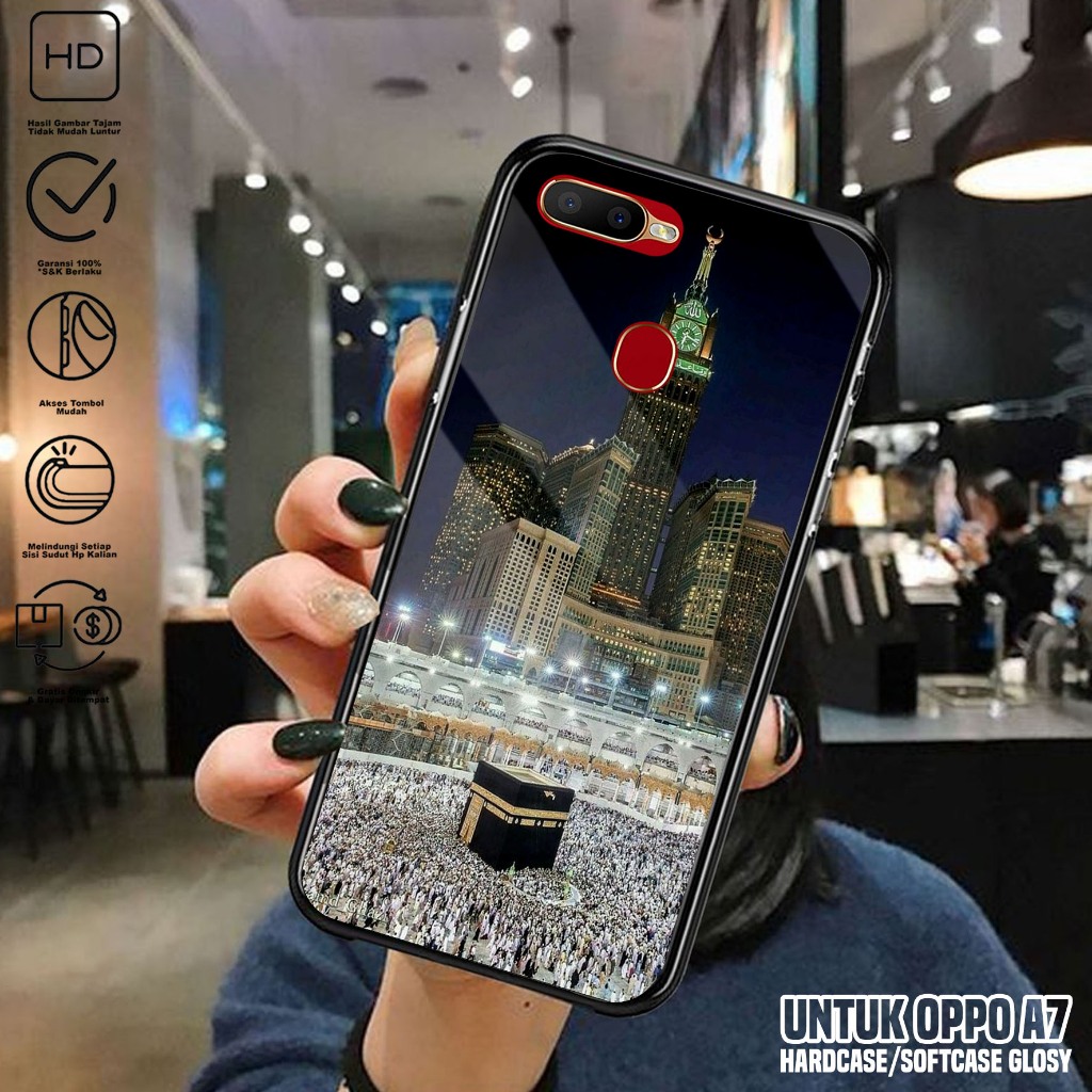 Case Oppo A7 - Casing Hp Oppo A7 Terbaru ( ISLMC ) - Kesing Hp Oppo A7 - Silikon Hp - Cover Hp - Mik