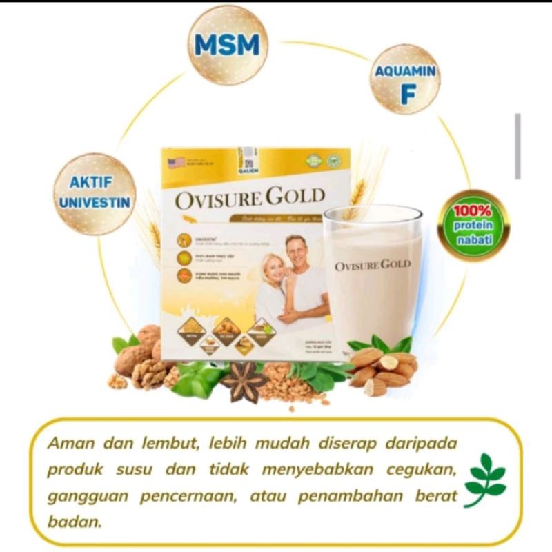 

READY OVISURE GOLD BPOM SUSU UNTUK MEMBANTU MEMULIHKAN KERUSAKAN TULANG SENDIfree gift masker (random)