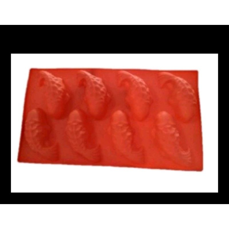 Cetakan Coklat Puding Silikon Ikan Koi 8