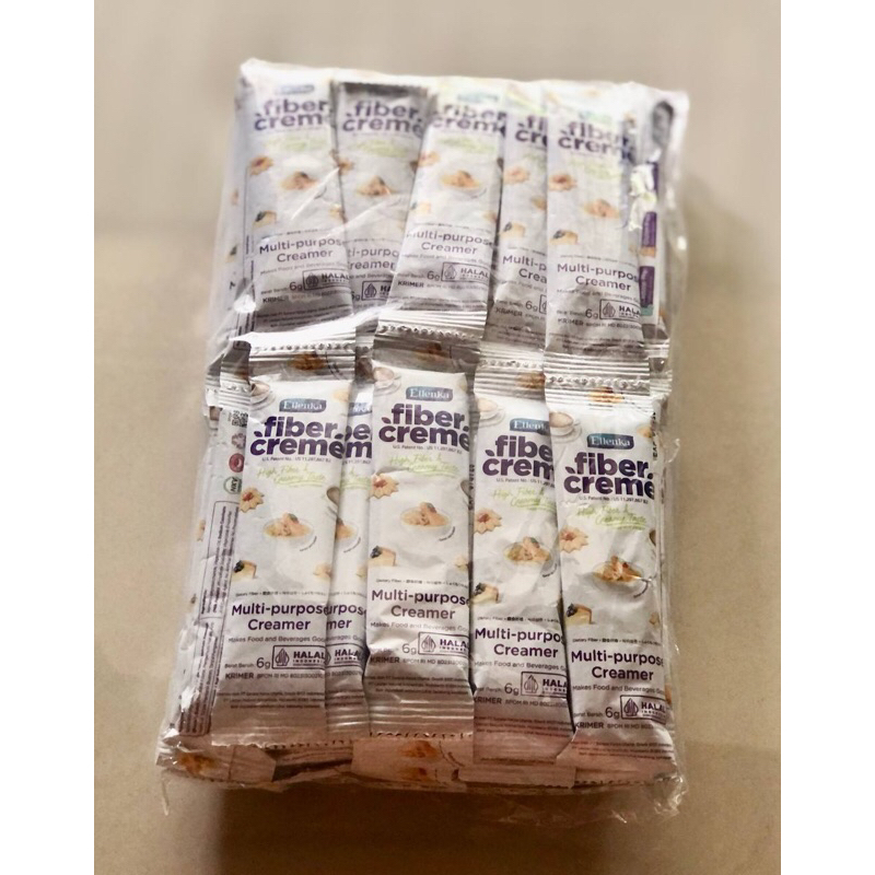 

Fibercreme 6 gr 50 sachets | Fiber Krimer | Pengganti Santan