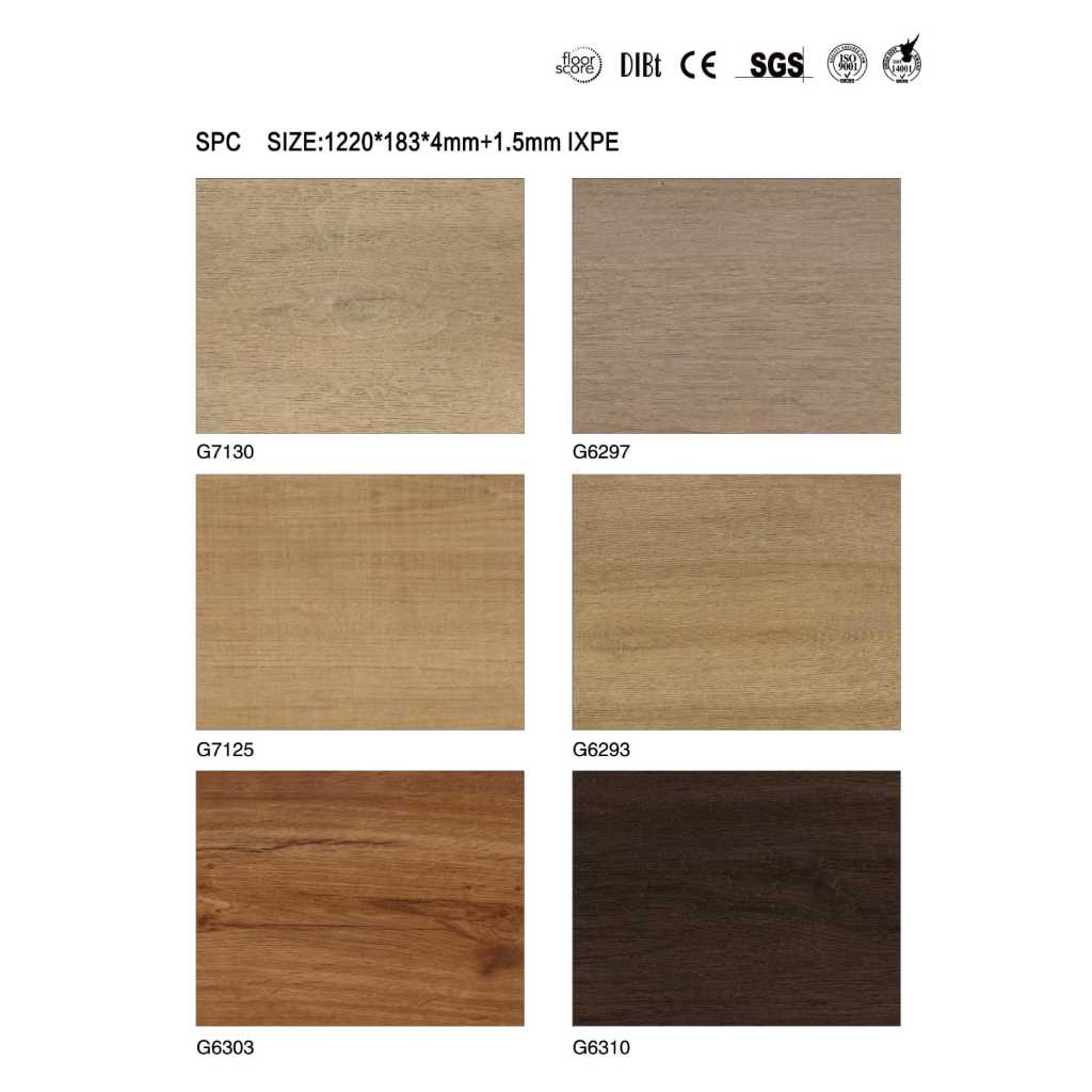 VINYL KLIK SPC GFLOR| Lantai Vinyl SPC 5,5mm | Vinyl SPC Flooring