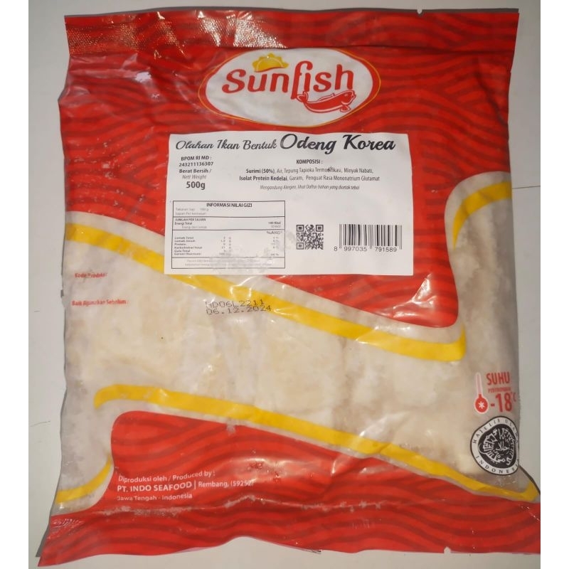

SUNFISH ODENG IKAN 500gr