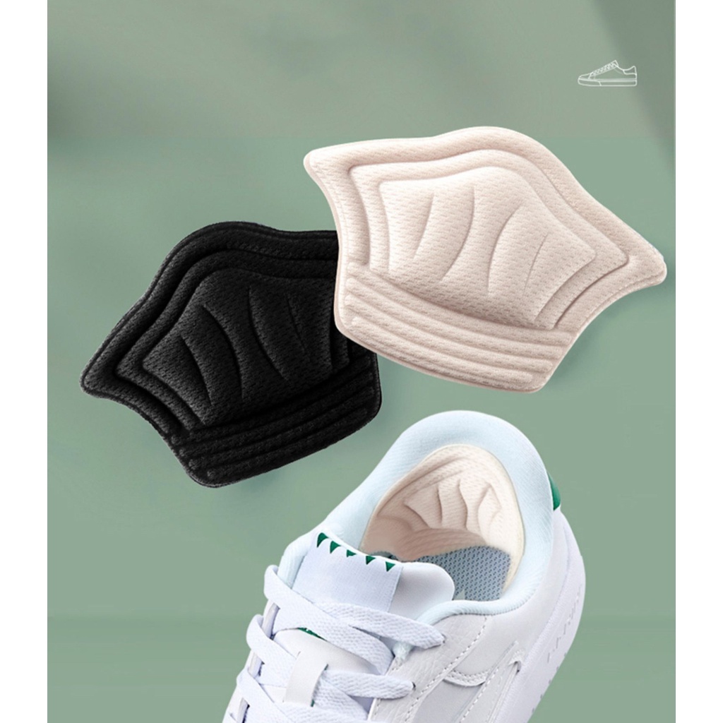 Sepasang Busa Pelindung Tumit / Bantalan Tumit Sepatu / Pelindung Tumit / Perawatan Sepatu / penggan
