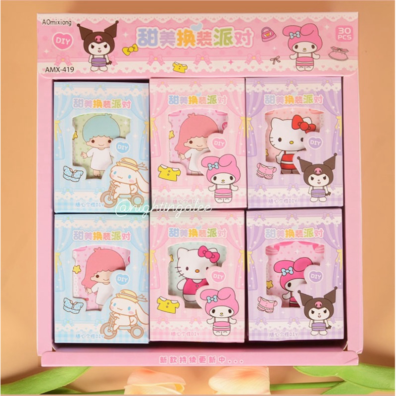 

(SDU) STIKER SANRIO WARDROBE NEW