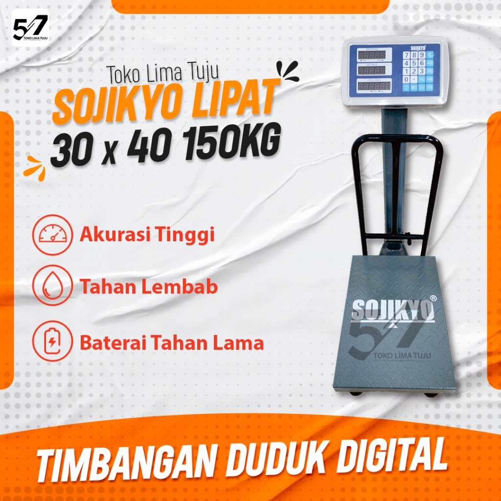 Timbangan Beras Digital Sojikyo Lipat 150kg