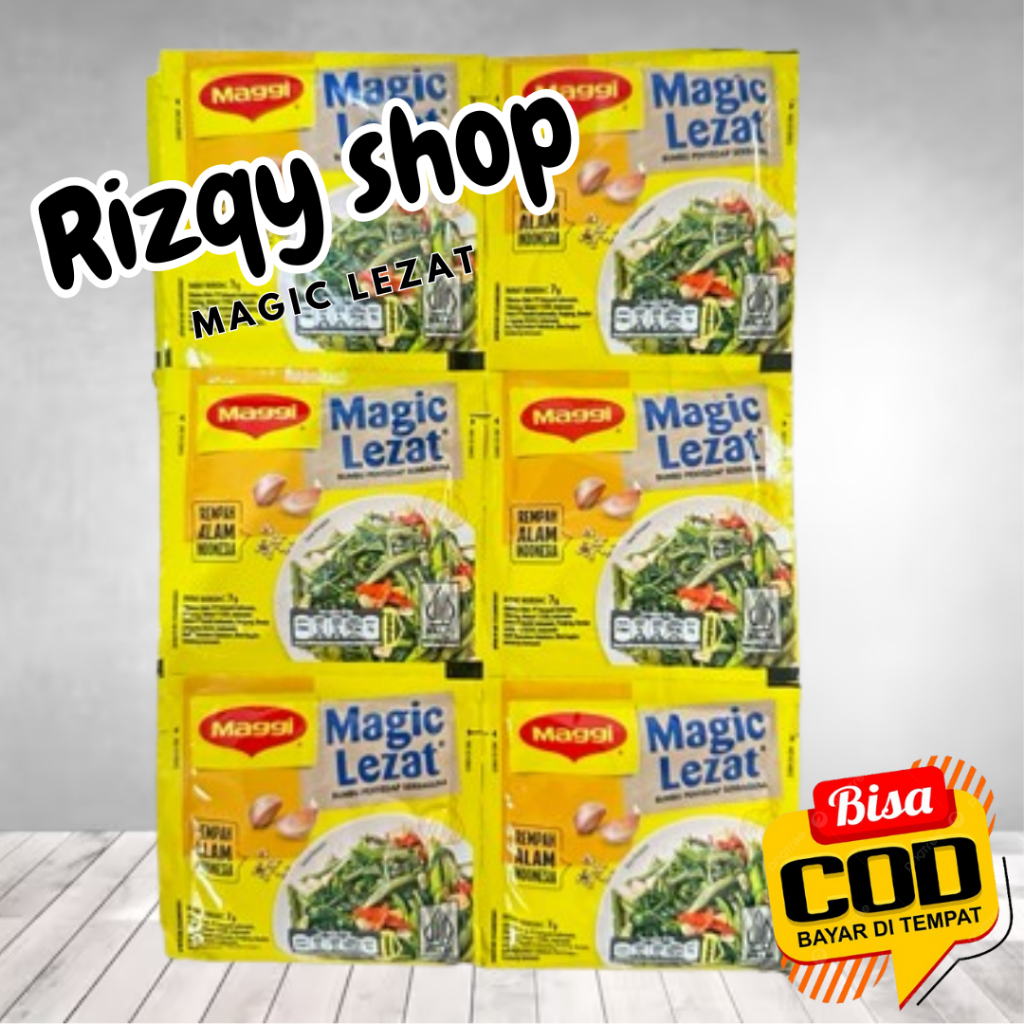 

Magic Lezat 1 Renteng Isi 12 Saset EXP SEP 2025
