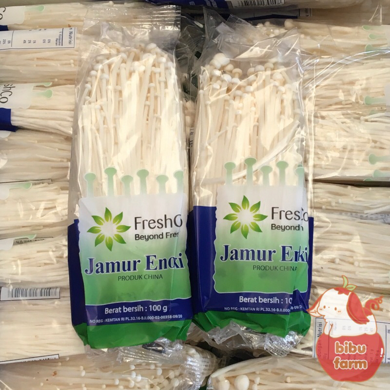 

Jamur Enoki China Fresh Co Berat 100 Gram/Pack