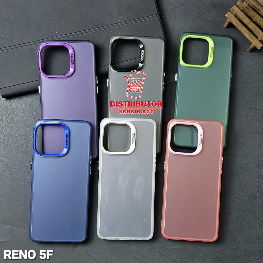OPPO RENO 5F CASE IMD HYBRID PLATE HOLOGRAM CASE SOCOOL OPPO RENO 5F