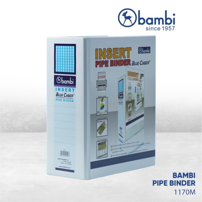 

Insert Pipe Binder Bambi 1170 M - Cap. 100 mm