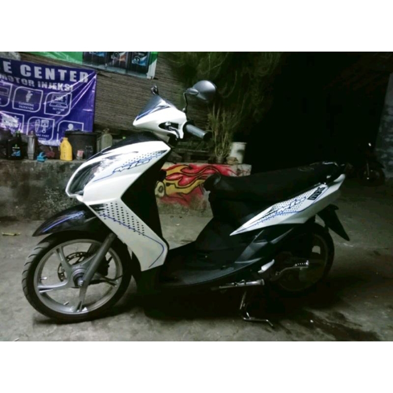 Striping transparan Mio Soul MX bintik