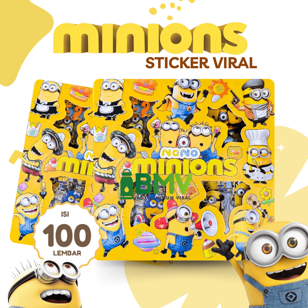 

Sticker Pokemon Waterproof Viral 100 pcs