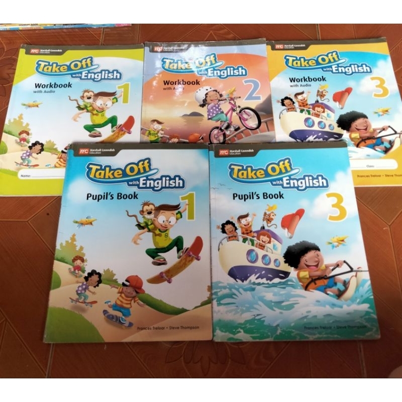 Take Off with English ,Pupil's Book & Workbook ,1,2,3