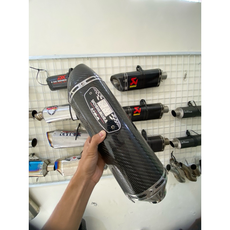 yoshimura r77 karbon, slincer yoshimura r77 karbon original, knalpot yoshimura t77 karbon