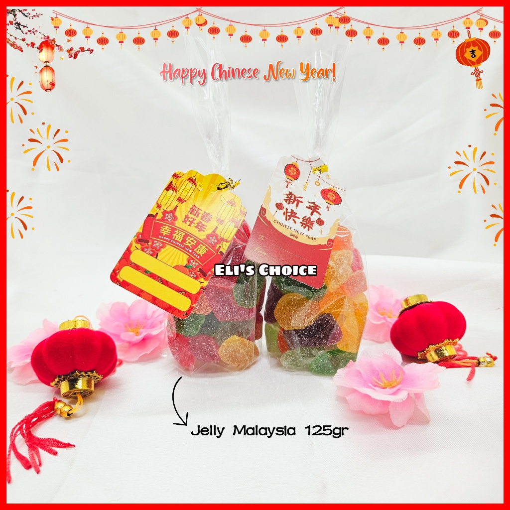 

Bingkisan Jelly Buah Malaysia 125gr HALAL Tahun Baru Imlek 2024