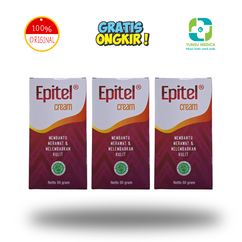 Salep Epitel Cream 50 gr / Salep Luka Bernanah / Salep Luka Diabetes