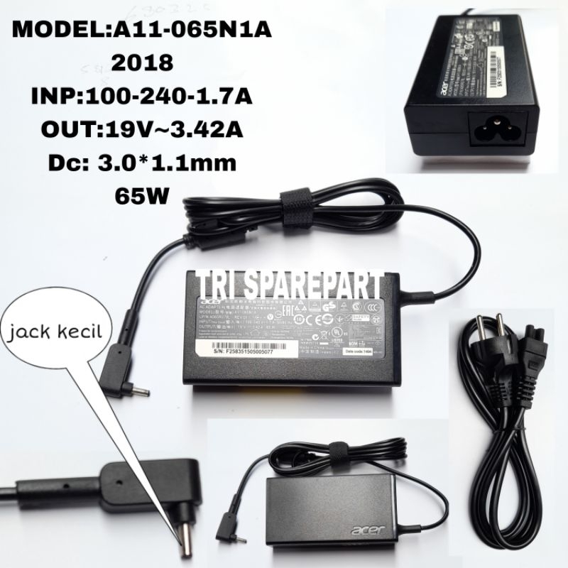 Adaptor Charger Casan Laptop Acer Aspire 5 A514-51 A514-54 A514-54K A514-52 A514-53 A514-52K A514-52