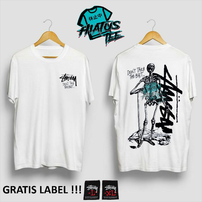 KAOS STUSSY PHOTO TEE NEW TSHIRT BOOTLEG SABLON DTG