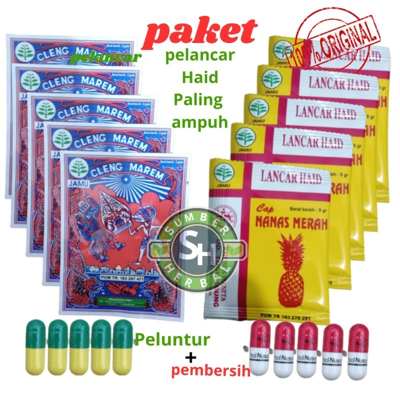 

Jamu wayang dan nanas merah pelancar haid