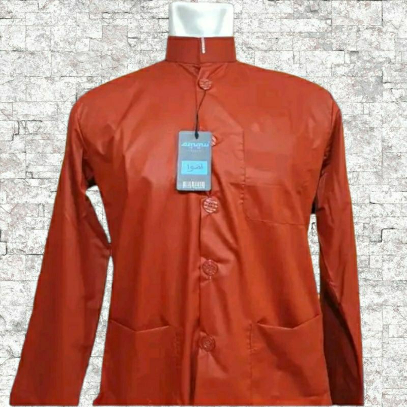 KOKO HAIBAH AMMU COLLECTION WARNA MERAH BATA