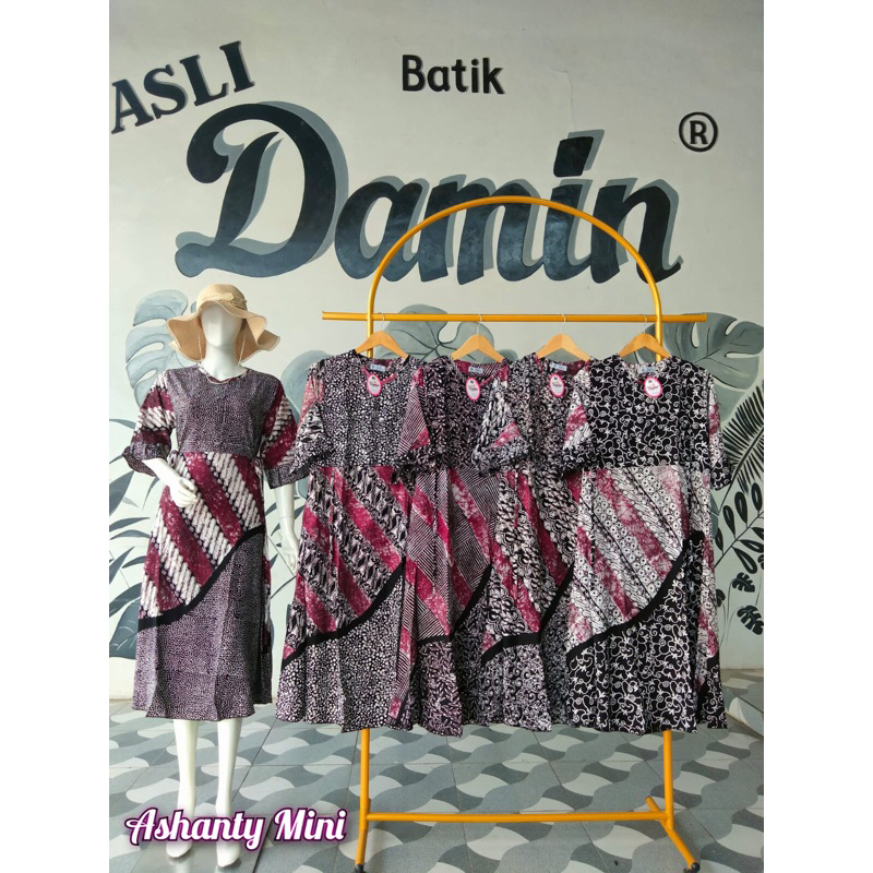 Daster Ashanty Mini Batik asli Damin Pekalongan