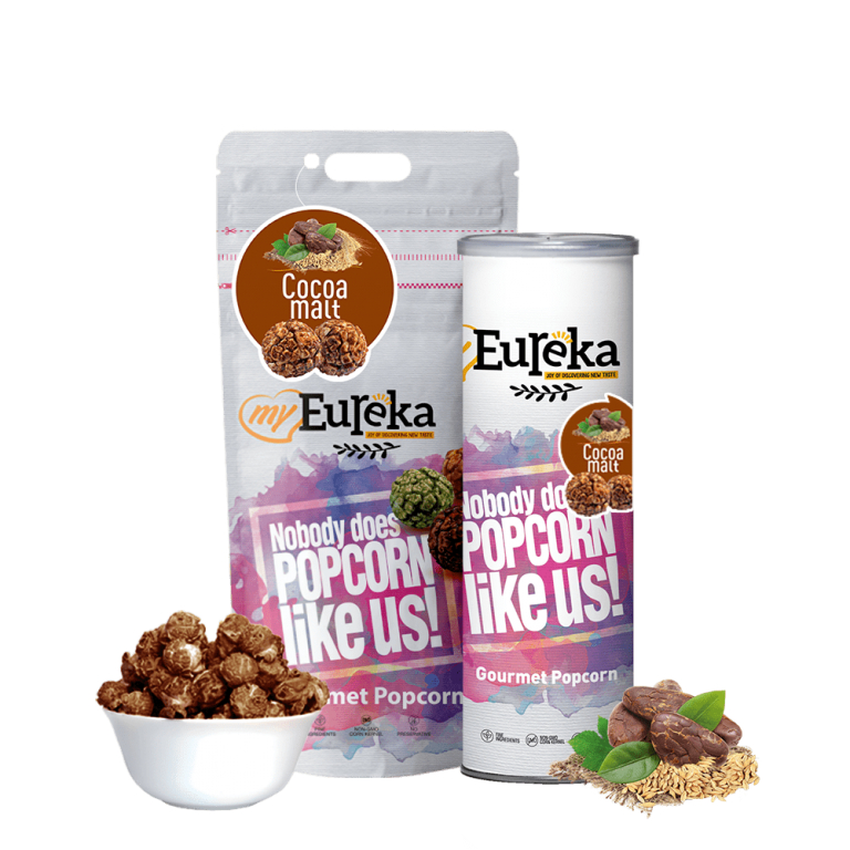 

Eureka Popcorn Cocoa Malt Flavour