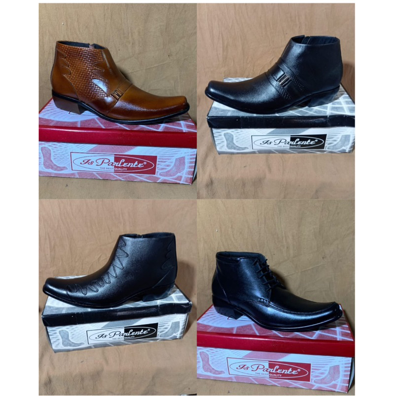[IS PARLENTE] Sepatu Jenggel Fashion Kulit Asli