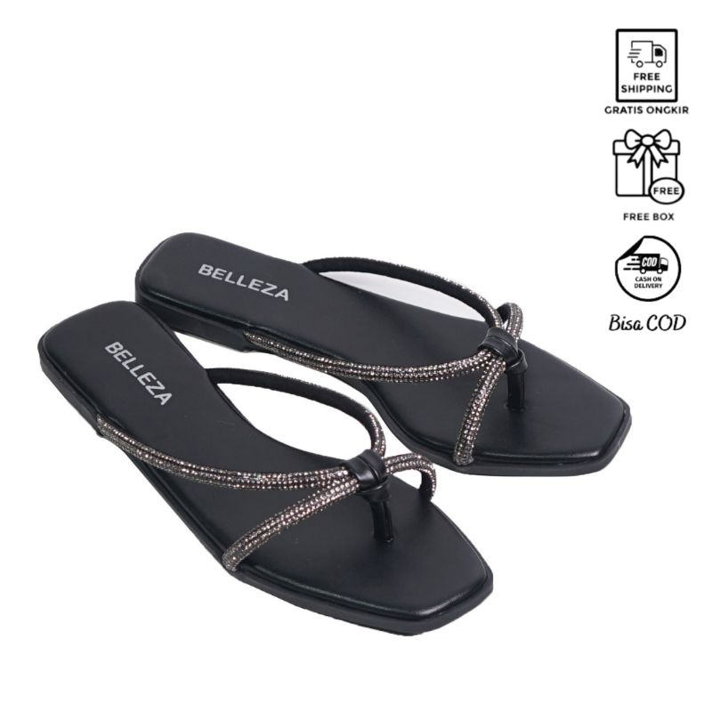 Sandal Belleza Sava Sandal Jepit Teplek Kekinian