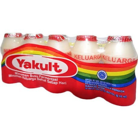 

Yakult Susu Fermentasi Probiotik isi 5pcs x 65mL