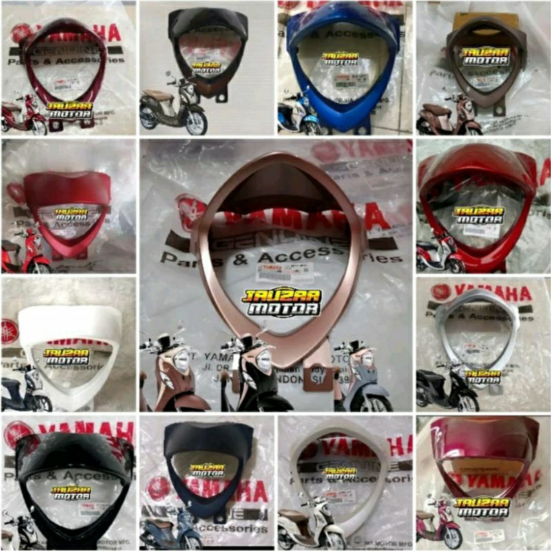 BATOK LAMPU DEPAN COVER LAMPU FINO F1 115 FINO 125 FINO GRANDE ORIGINAL YAMAHA
