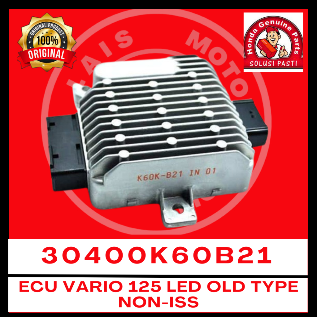 ECU K60B21 Vario 125 Led OLD Type NON-ISS 30400K60B21 Original AHM