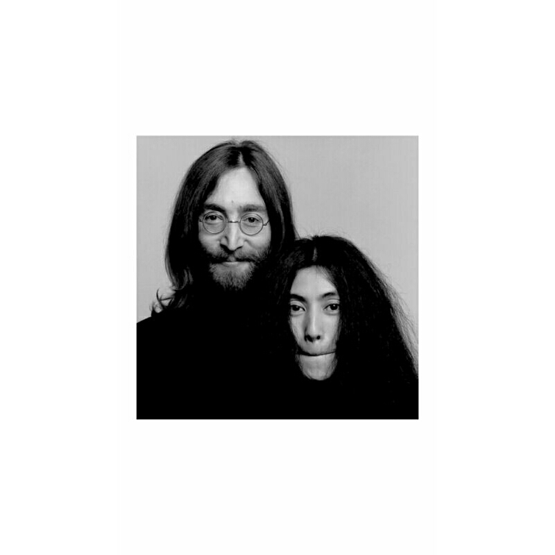 

stiker johnlenon dan Yoko Ono bahan anti air dan ukuran besar