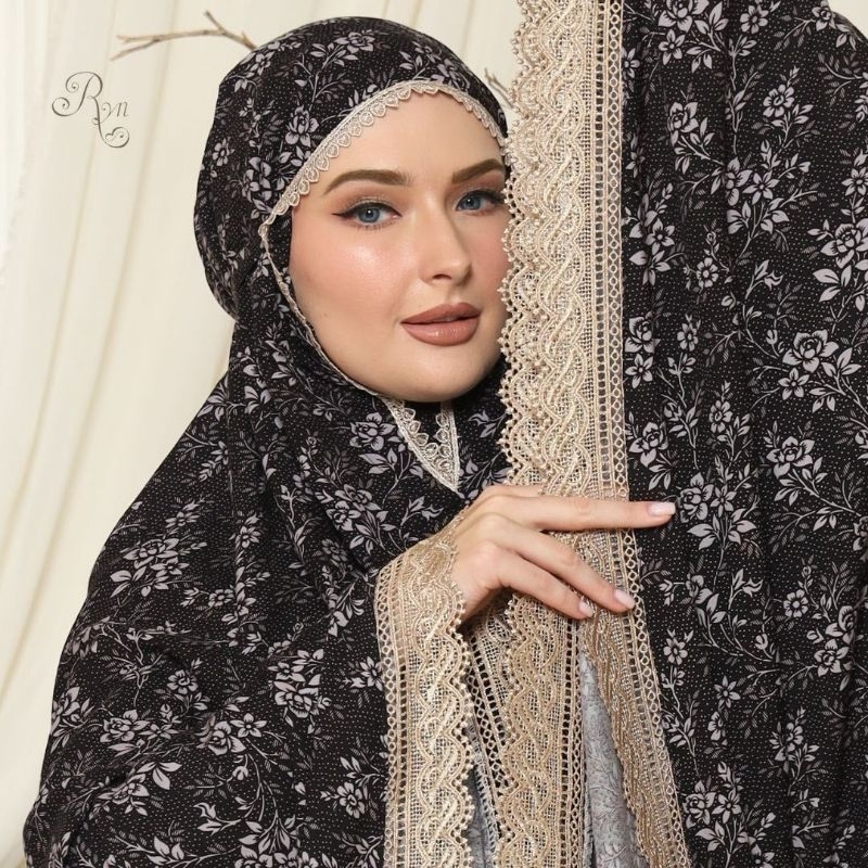 Mukena jumbo rayon twill ori ryn