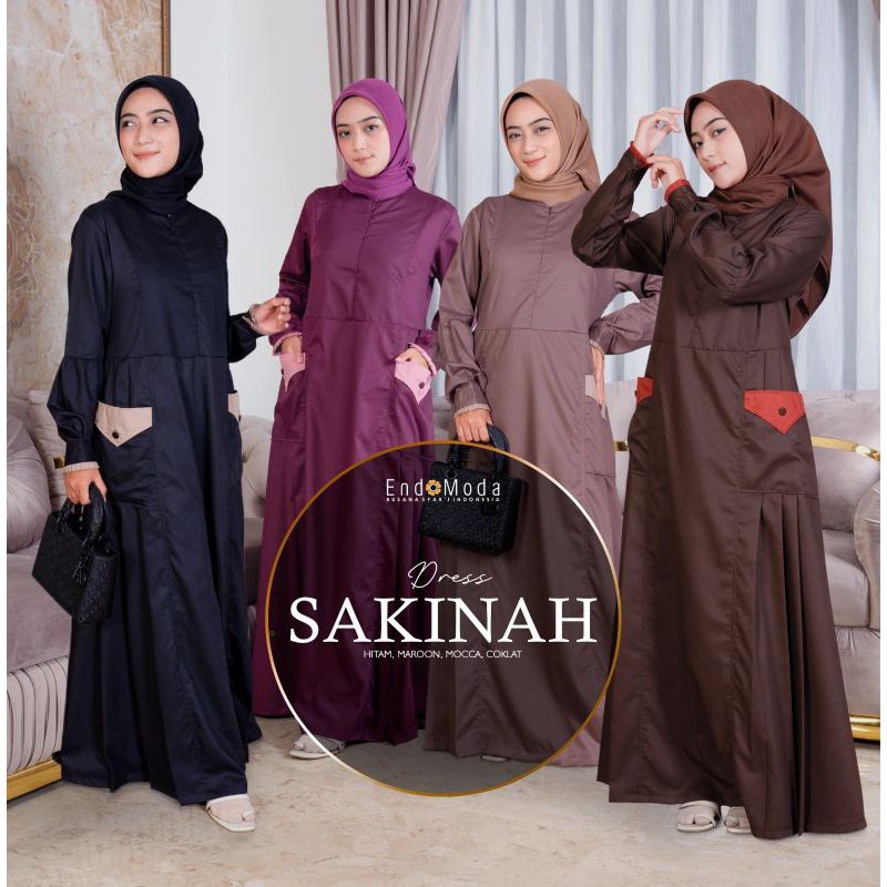 Endomoda Sakinah | Gamis Endomoda Sakinah | Gamis Endomoda Terbaru | Gamis Endomoda 2024 | Gamis Pre