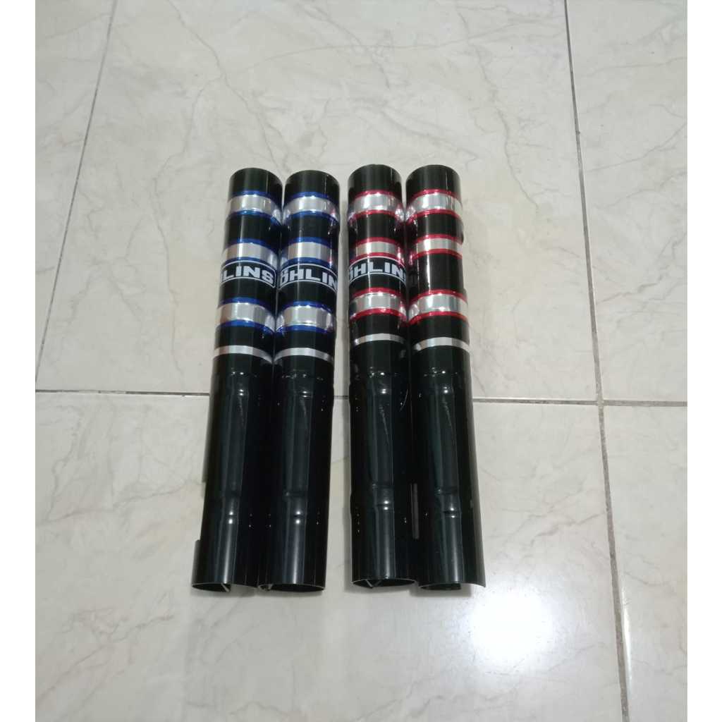 Cover Shock Depan variasi hitam lis warna motor Beat Vario Scoopy
