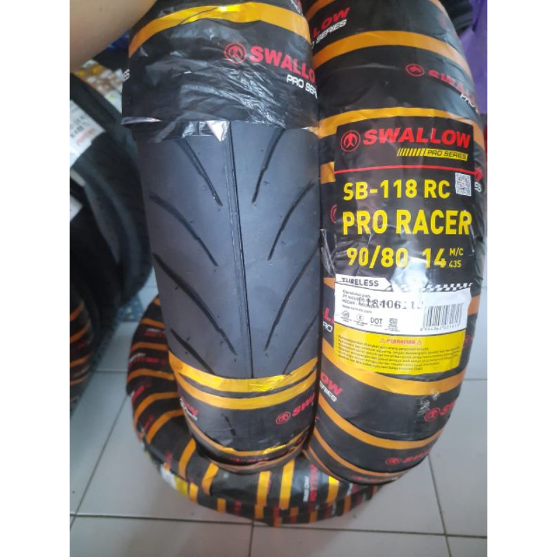 BAN SWALLOW PRORACER MATIC 90/80-14