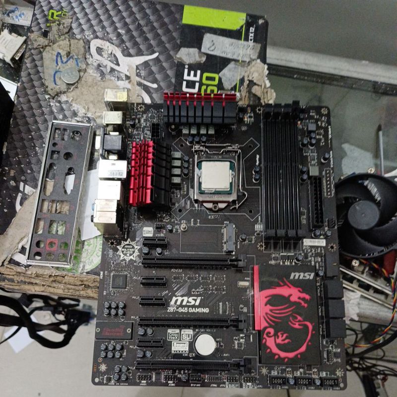 mainboard MSI z87 g45 DDR3 procsesor core i7-4770 gen4