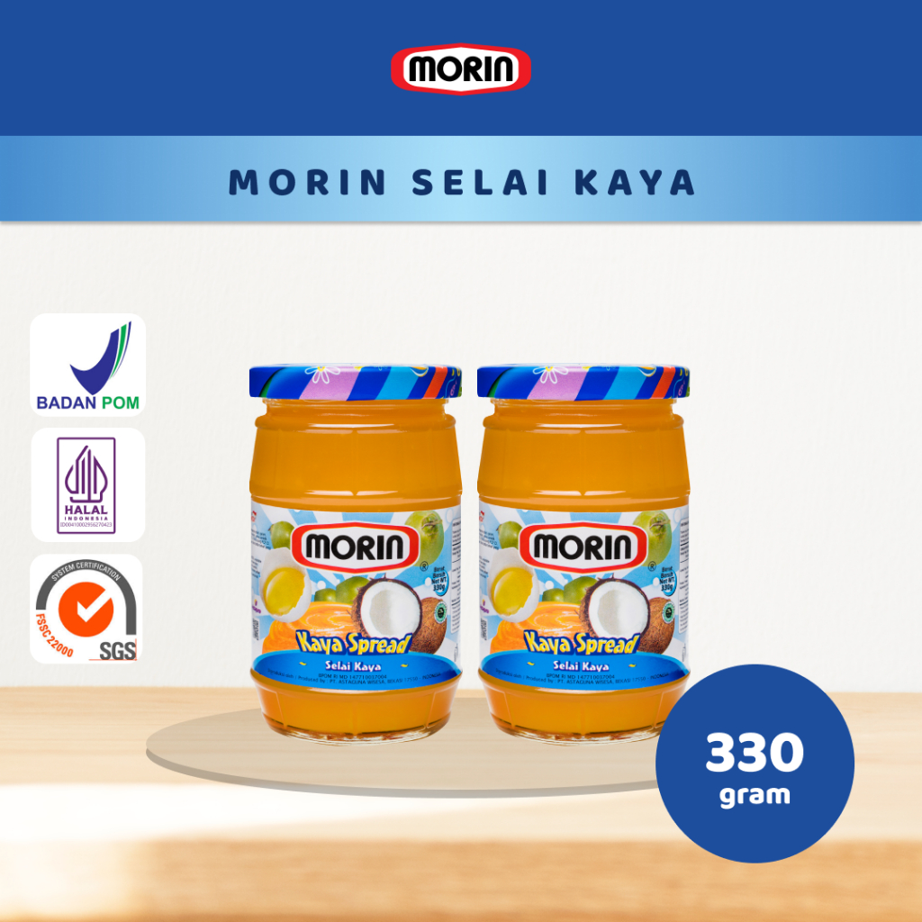 

MORIN SELAI KAYA 330 GR PAKET ISI 2