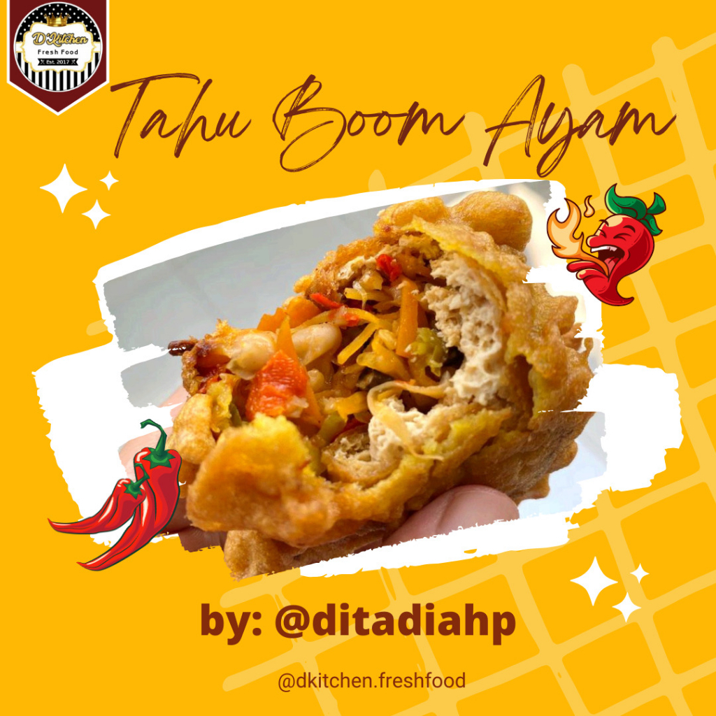 

TAHU BOOM AYAM PEDAS