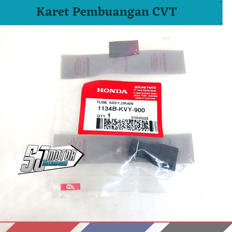 Karet Selang Pembuangan CVT AHM Beat Karbu Beat FI 1134B-KVY-900