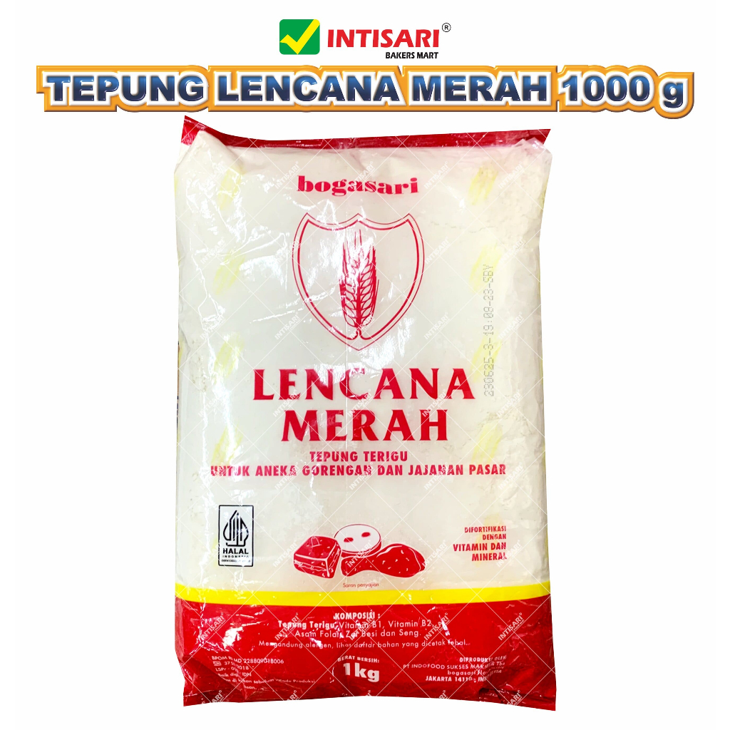 

TEPUNG LENCANA MERAH 1000 G