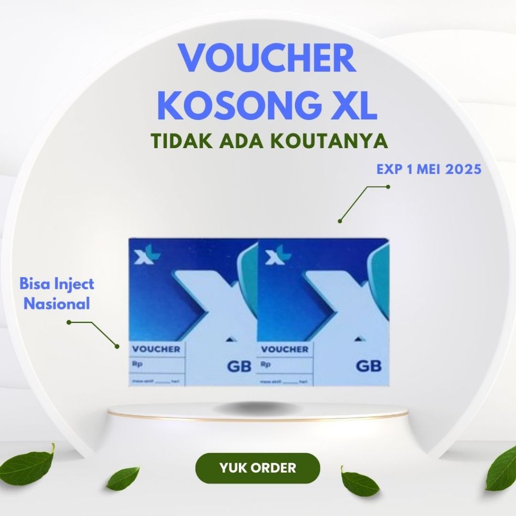 VOUCHER KOSONG XL