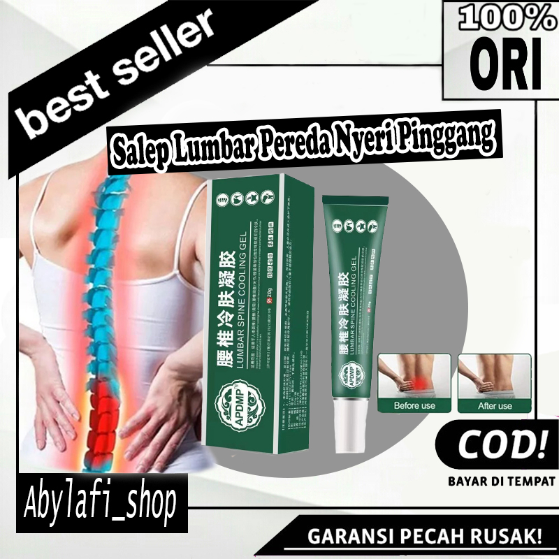 lumbar cold compress gel ori gel sakit saraf terjepit nyeri tulang belakang punggung pinggang