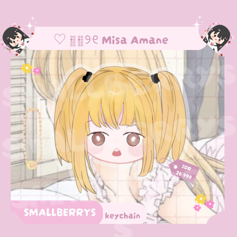 Death note misa amane misamisa keychain