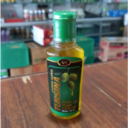 

Minyak Zaitun 60 ml Super Tursina An Naafi anf Extra Virgin Oil