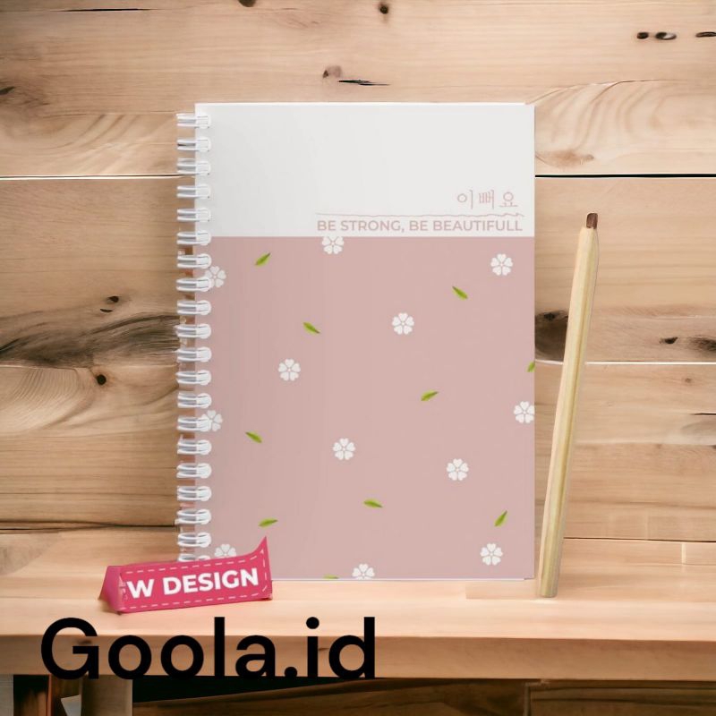 

notebook a5/buku tulis 50 lembar/buku catatan diary