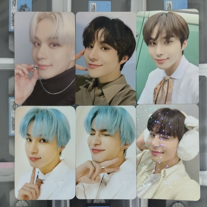 Photocard NCT 127 Jungwoo tincase wtmc blue to orange bto fortune scratch acrylic the link+ stc pink