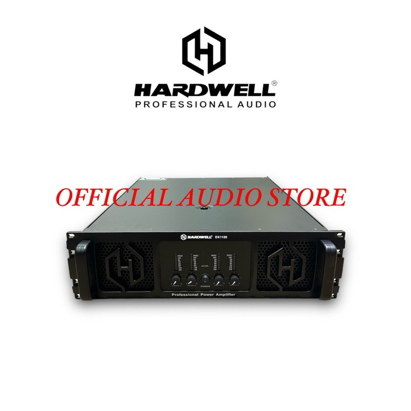 Power Amplifier Hardwell 4 Channel DX 1100 Original